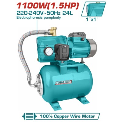 TOTAL ΠΙΕΣΤΙΚΟ ΝΕΡΟΥ 1.100W...