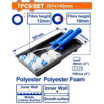 WADFOW ΣΕΤ ΡΟΛAKIA ΒΑΦΗΣ...