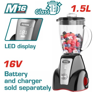 TOTAL ΜΠΛΕΝΤΕΡ ΜΠΑΤ. Li-ion...