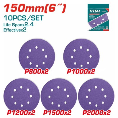 TOTAL ΣΕΤ ΓΥΑΛΟΧΑΡΤΑ 150mm...