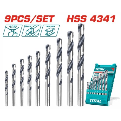 TOTAL ΣΕΤ ΤΡΥΠΑΝΙΑ HSS 9ΤΕΜ...